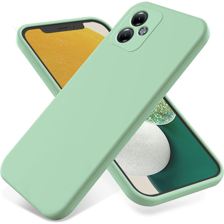 RUBBER Motorola Moto G14 zöld védőburkolat akciós termékkép 1