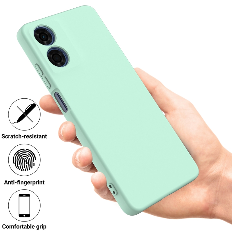 RUBBER Védőburkolat Motorola Moto-hoz E14 zöld termék 2. képe