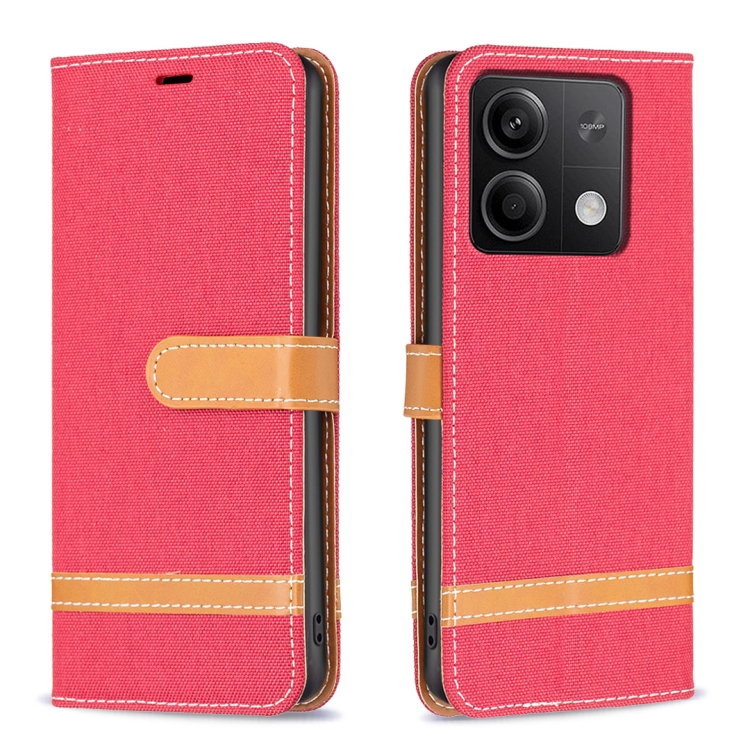 BLOCKY Wallet tok Xiaomi Redmi Note 13 piros akciós termékkép 1