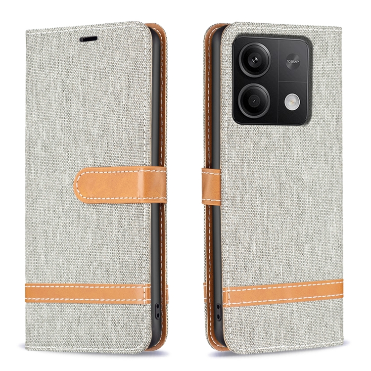 BLOCKY pénztárcahuzat Xiaomi Redmi Note 13-hoz szürke akciós termékkép 1