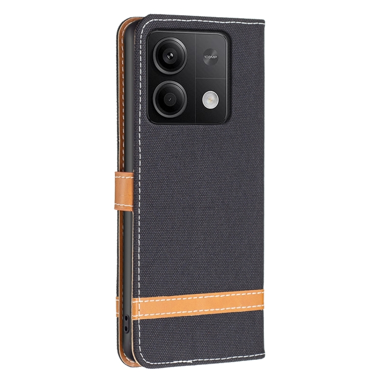 BLOCKY pénztárca huzat Xiaomi Redmi Note 13 fekete termék 2. képe