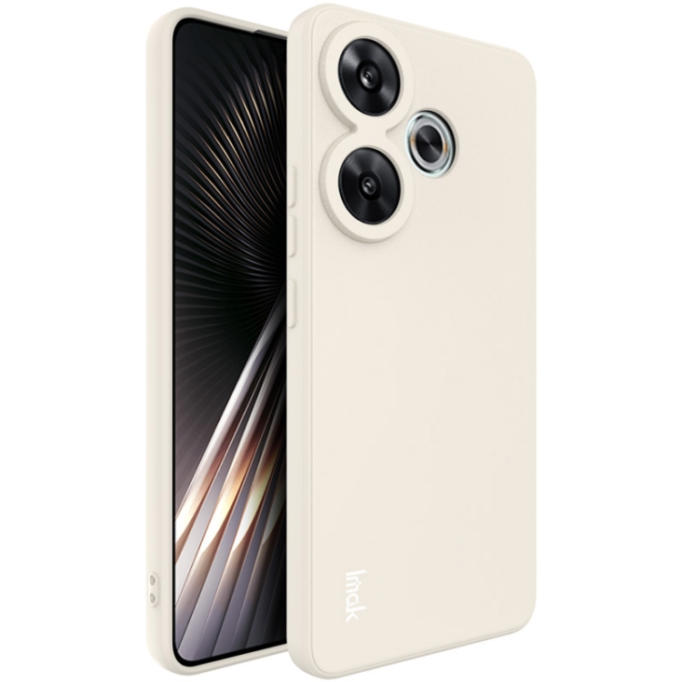 IMAK UC-4 Szilikon borítás Xiaomi Poco F6 fehér akciós termékkép 1