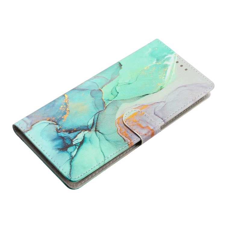 ART pénztárcahuzat Motorola Edge 40 GREEN MARBLE telefonhoz termék 2. képe