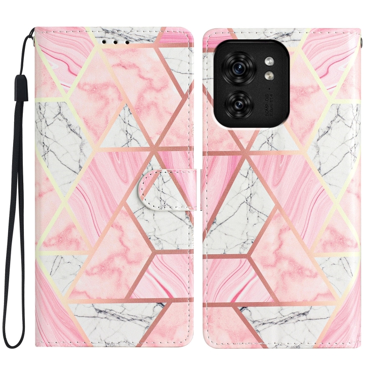 ART pénztárcavédő Motorola Edge 40 PINK MARBLE telefonhoz akciós termékkép 1