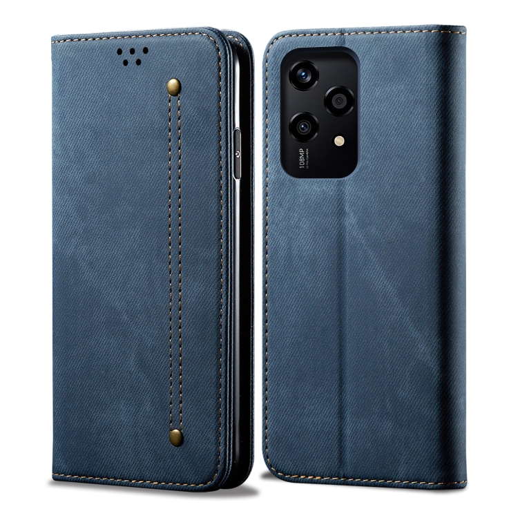 DENIM pénztárcahuzat Honor 200 Lite kék színben akciós termékkép 1