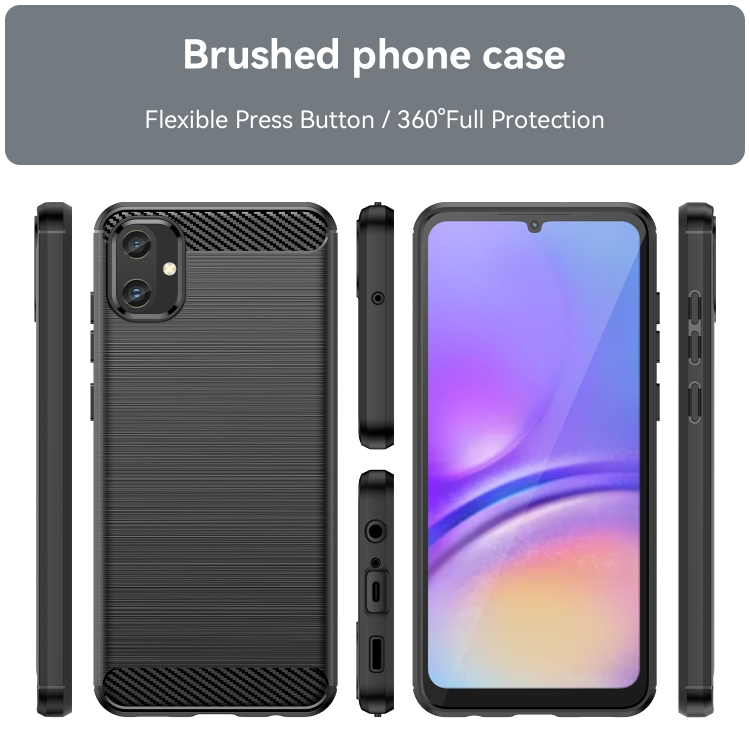 FLEXI TPU Védőburkolat Samsung Galaxy A05 fekete termék 2. képe