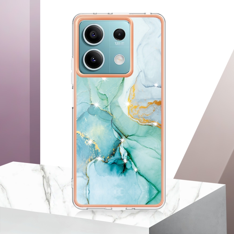 IMD MARBLE Xiaomi Redmi Note 13 5G GREEN védőburkolat termék 2. képe