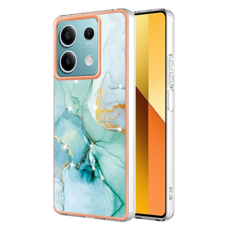 IMD MARBLE Xiaomi Redmi Note 13 5G GREEN védőburkolat akciós termékkép 1