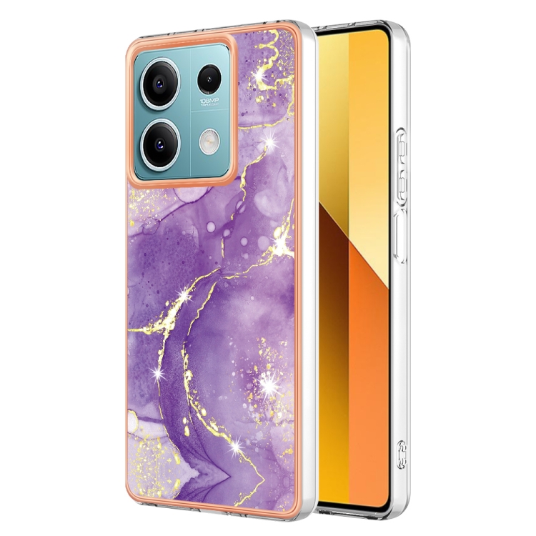 IMD MARBLE Xiaomi Redmi Note 13 5G PURPLE védőburkolat akciós termékkép 1