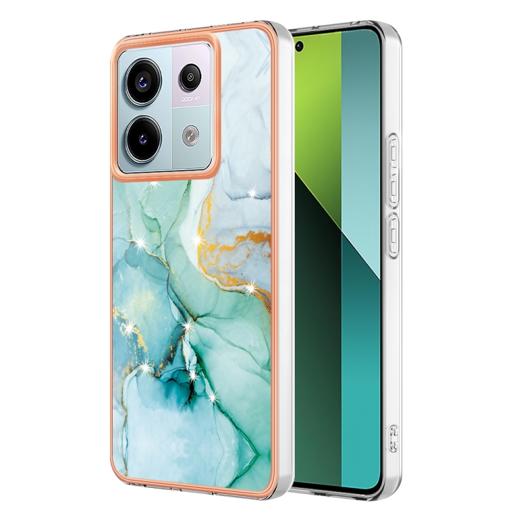 IMD MARBLE Xiaomi Redmi Note 13 Pro 5G GREEN védőburkolat akciós termékkép 1