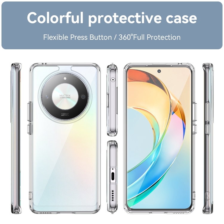 CRYSTAL Védőburkolat a Honor Magic6-hoz Lite 5G átlátszó termék 2. képe