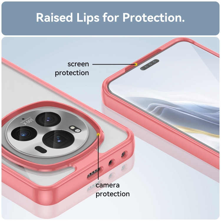 CRYSTAL Honor Magic6 Pro piros védőburkolat termék 2. képe