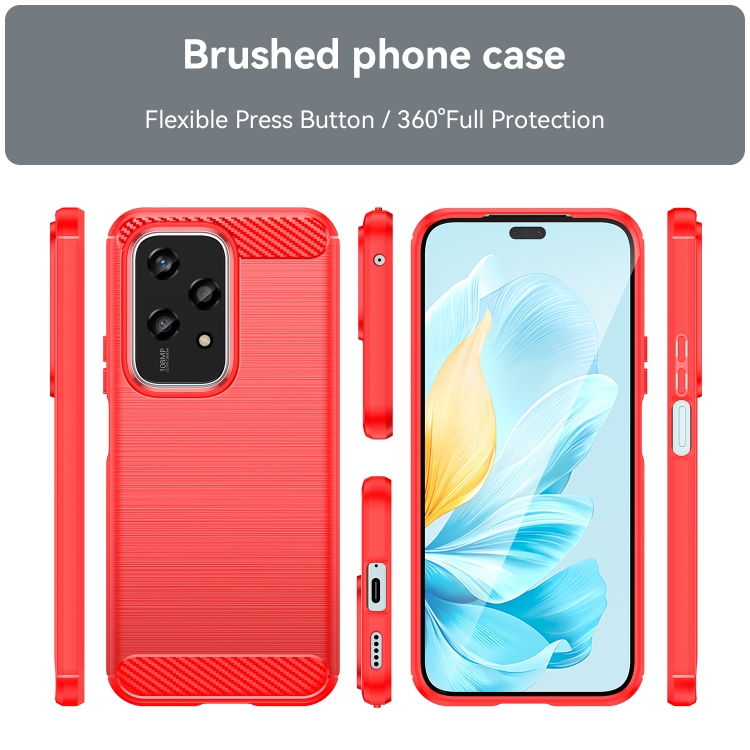FLEXI TPU Védőburkolat Honor 200 Lite piros termék 2. képe