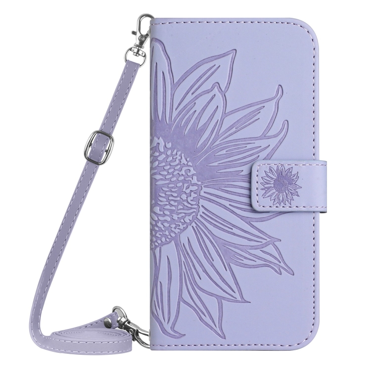 ART SUN FLOWER pénztárca tok One Plus 12R lila számára akciós termékkép 1