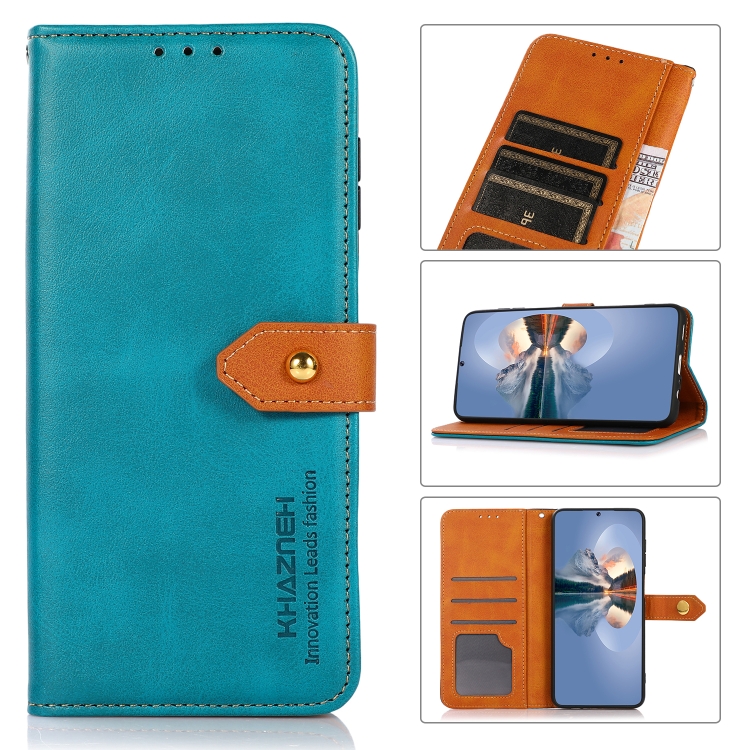 KHAZNEH DUAL -COLOR Honor Magic6 Lite 5G kék pénztárcahuzat termék 2. képe