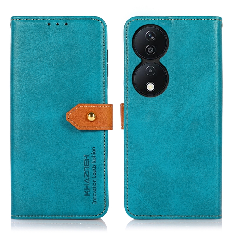 KHAZNEH DUAL-COLOR Pénztárcahuzat Honor-hoz X7b kék akciós termékkép 1