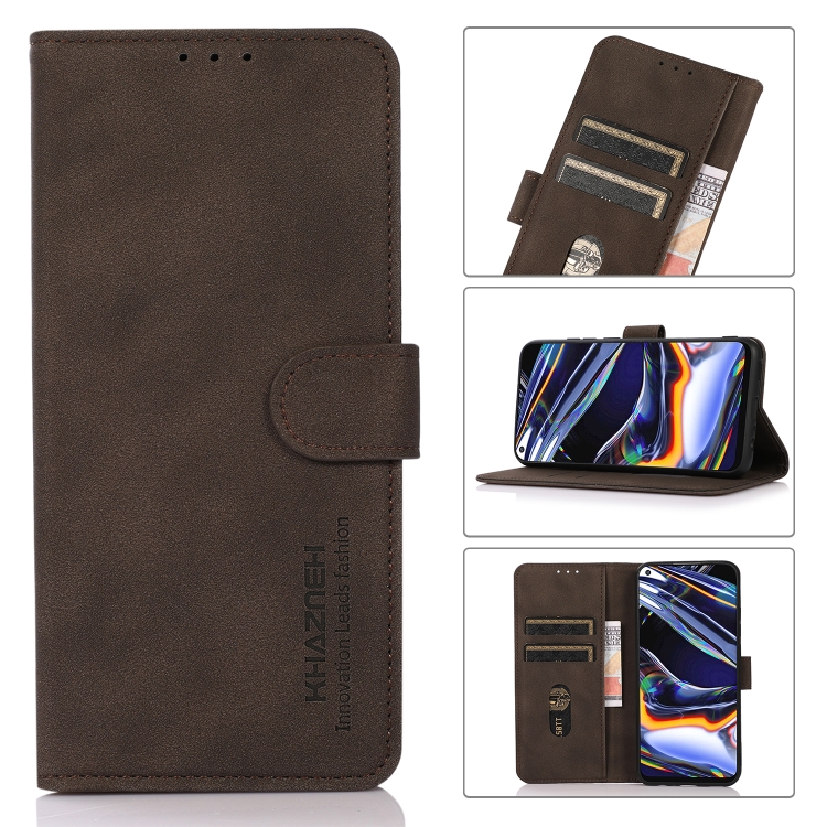 KHAZNEH MATTE Flip tok Honor Magic6 Lite 5G készülékhez sötétbarna termék 2. képe