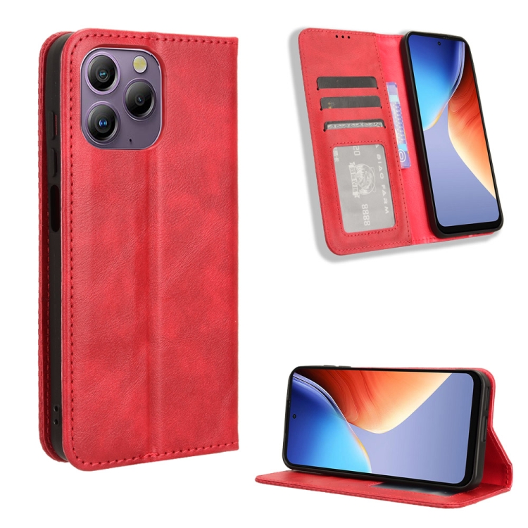 BUSINESS Pénztárca tok Blackview-hoz A96 piros termék 2. képe