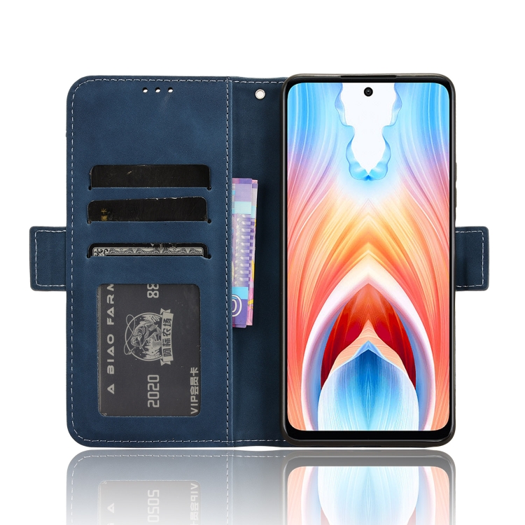 SLOT pénztárca tok Oppo A79 5G kékhez termék 2. képe