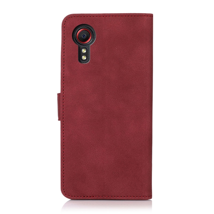 KHAZNEH MATTE Flip tok Samsung Galaxy Xcover 7 piros termék 2. képe