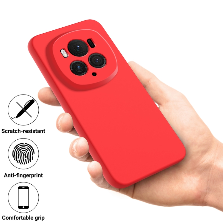 RUBBER Védőtok a Honor Magic6 Pro-hoz piros termék 2. képe
