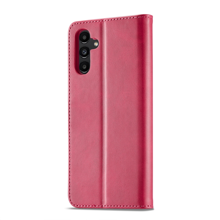 IMEEKE Wallet tok Samsung Galaxy A05s rózsaszín telefonhoz termék 2. képe