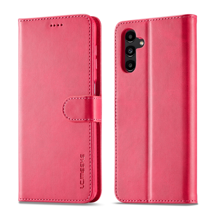 IMEEKE Wallet tok Samsung Galaxy A35 5G rózsaszín telefonhoz akciós termékkép 1