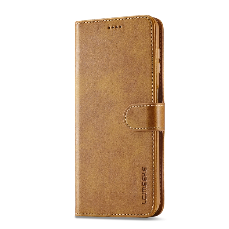IMEEKE Wallet tok Samsung Galaxy A35 5G telefonhoz világosbarna termék 2. képe