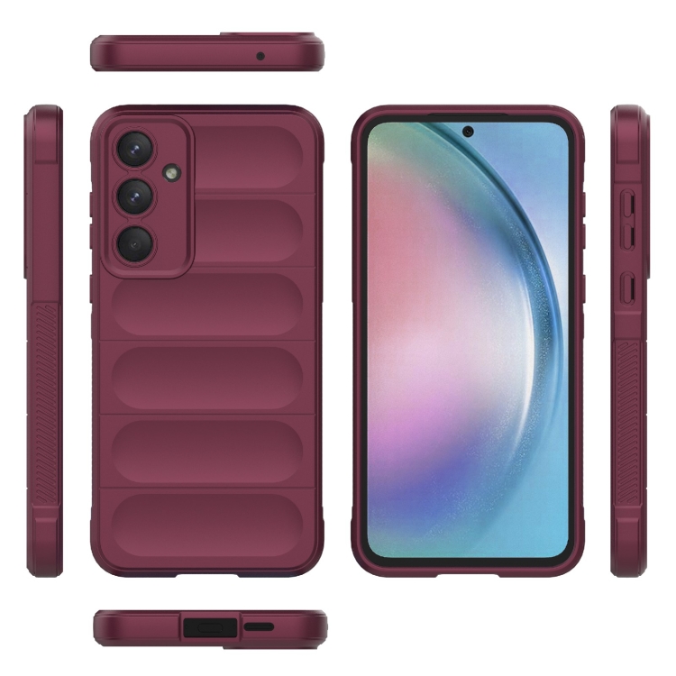 STEPS Védőburkolat Samsung Galaxy A55 5G bordó termék 2. képe