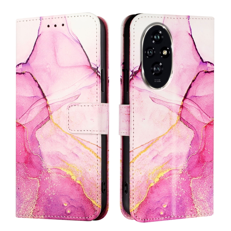 ART MARBLE Pénztárcahuzat Honor 200 Pro PINK-hoz akciós termékkép 1