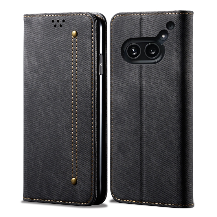 DENIM pénztárcahuzat Nothing Phone 2A fekete akciós termékkép 1