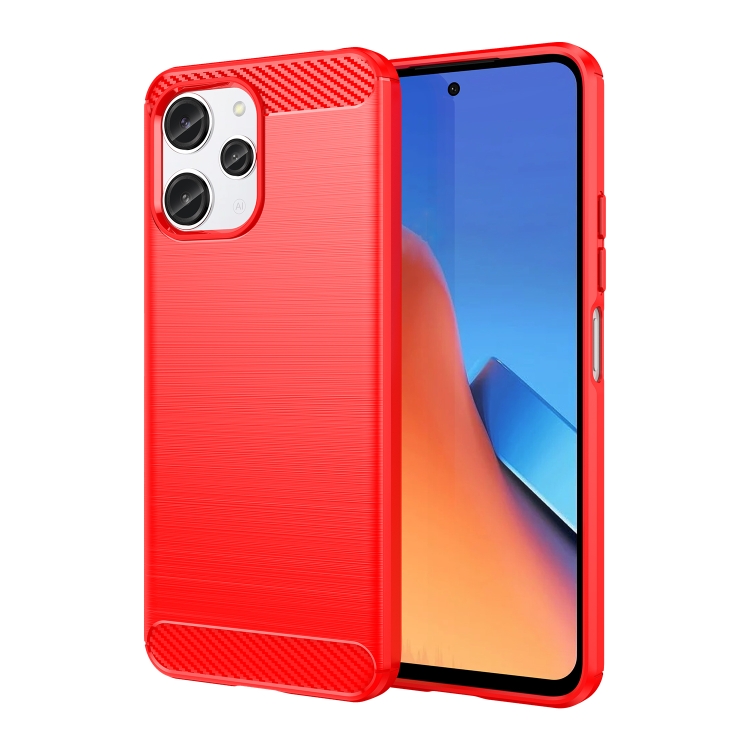FLEXI TPU Védőburkolat Xiaomi Redmi 12 5G piros akciós termékkép 1
