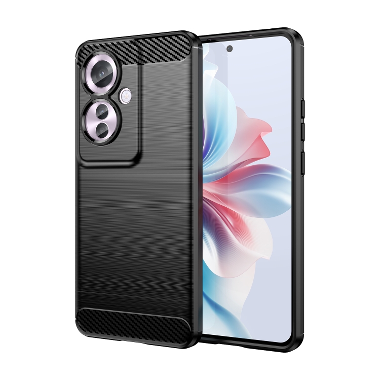 FLEXI TPU Védőburkolat Oppo Reno11 F 5G fekete akciós termékkép 1