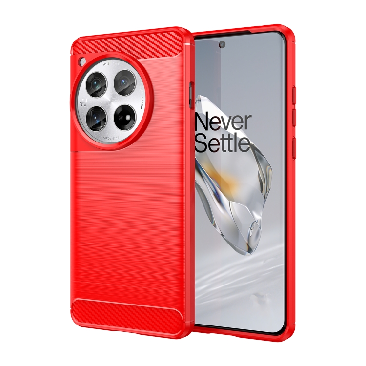 FLEXI TPU Védőburkolat One Plus 12 piros akciós termékkép 1