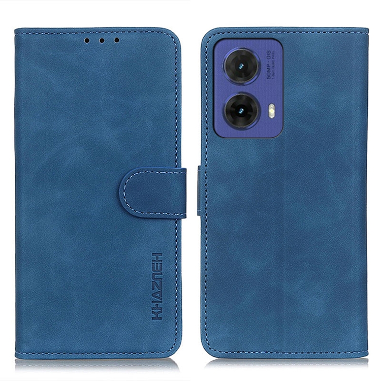 KHAZNEH RETRO Összecsukható tok Motorola Moto-hoz G85 5G kék akciós termékkép 1