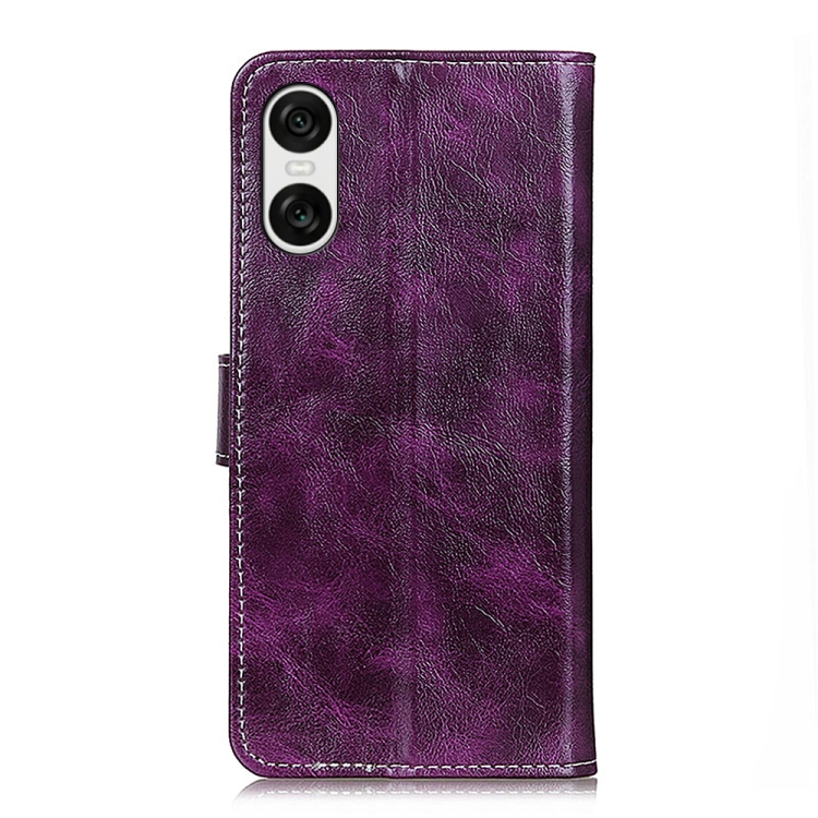 RETRO Pénztárca tok Sony Xperia 10 VI lila termék 2. képe