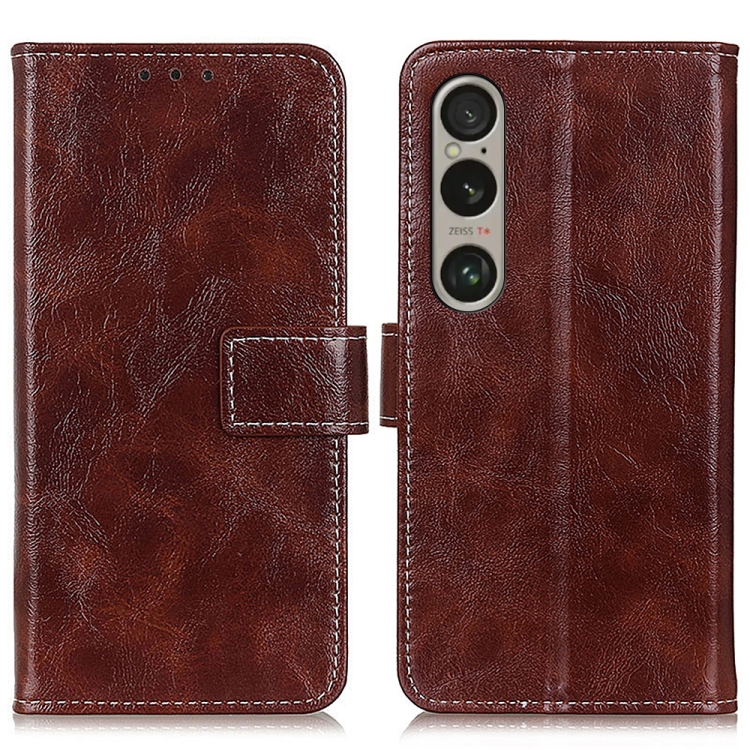 RETRO Pénztárca tok Sony Xperia 1 VI barna termék 2. képe