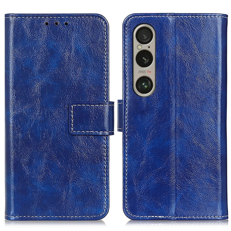 RETRO Pénztárca tok Sony Xperia 1 VI kék termék 2. képe
