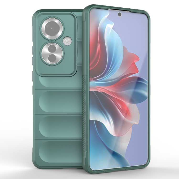 STEPS Védőburkolat Oppo Reno11 F-hez 5G zöld akciós termékkép 1