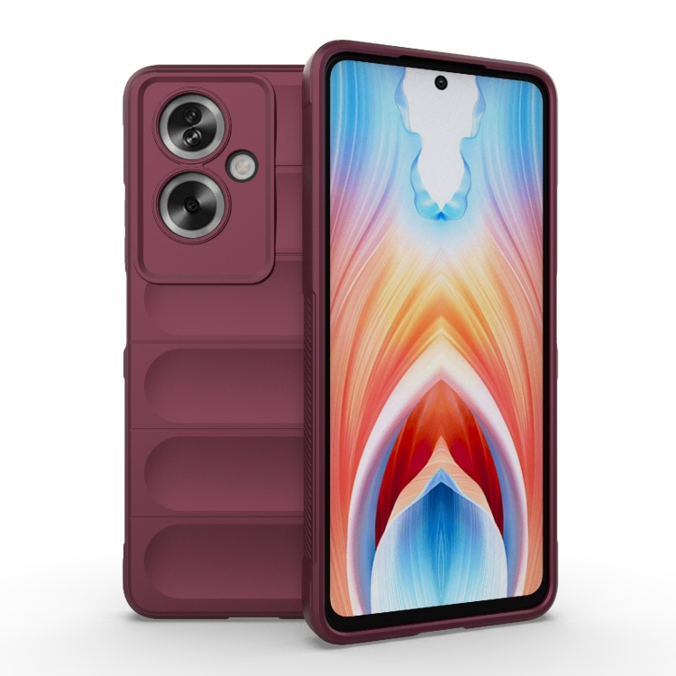 STEPS Védőburkolat Oppo-hoz A79 5G bordó akciós termékkép 1