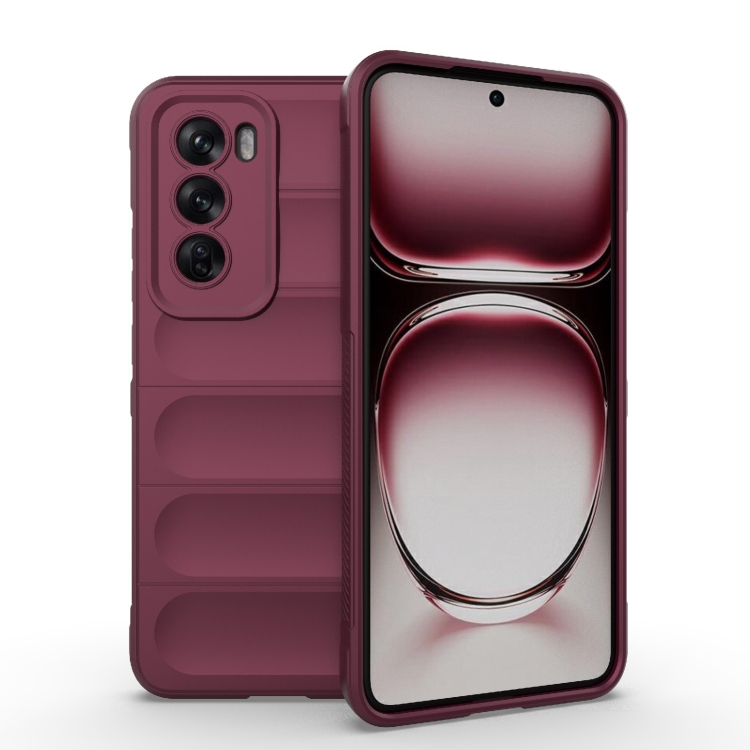 STEPS Védőburkolat Oppo Reno12-höz Pro 5G bordó akciós termékkép 1