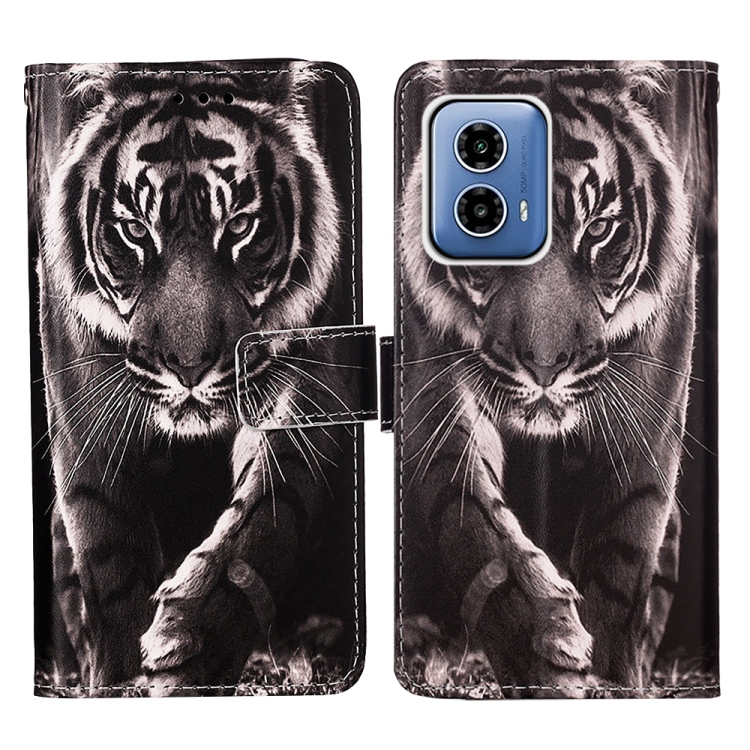 ART pénztárcavédő Motorola Moto G34 5G BLACK TIGER telefonhoz akciós termékkép 1