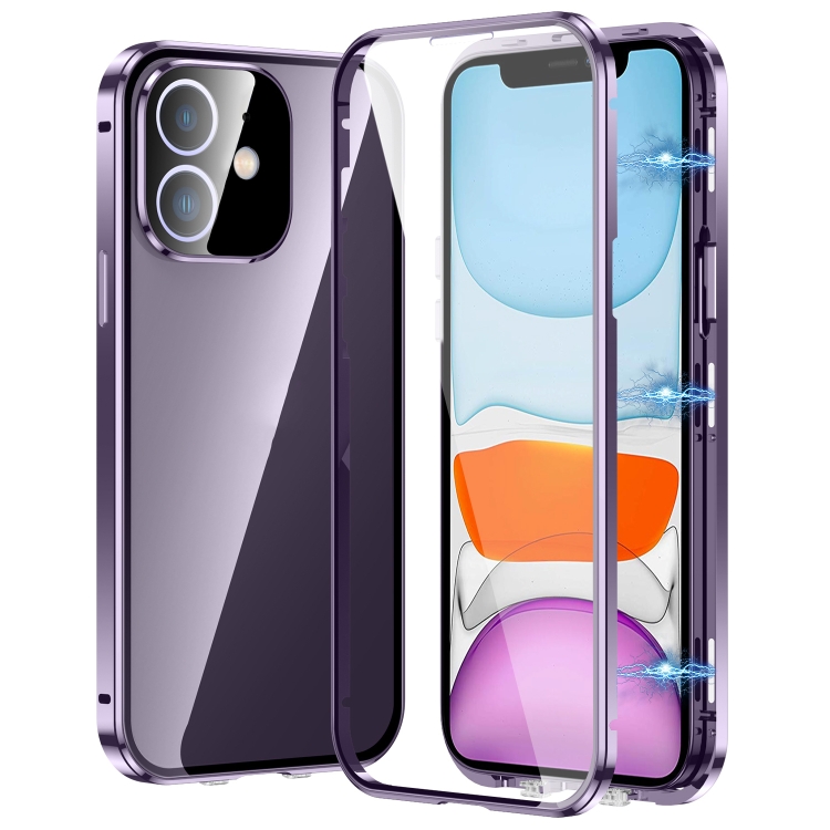 Mágneses borító 360 Apple iPhone 11 lila akciós termékkép 1