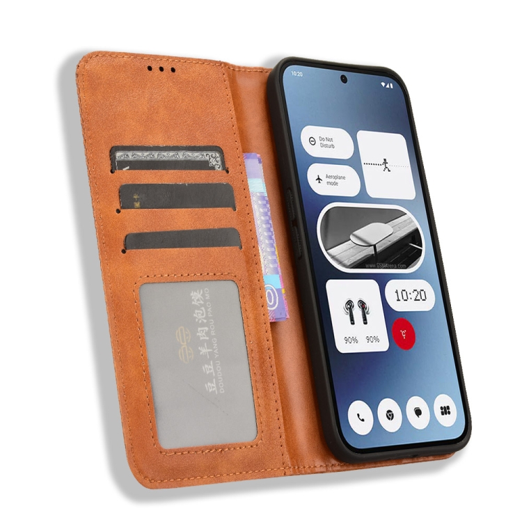BUSINESS Tárcahuzat Nothing Phone 2a / (2a) Plus barna színben termék 2. képe