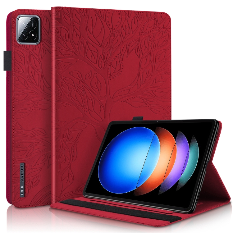 ART TREE Flip tok Xiaomi Pad 6S Pro piros akciós termékkép 1