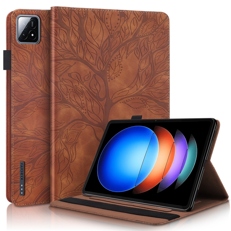 ART TREE Flip tok Xiaomi Pad 6S Pro barna akciós termékkép 1