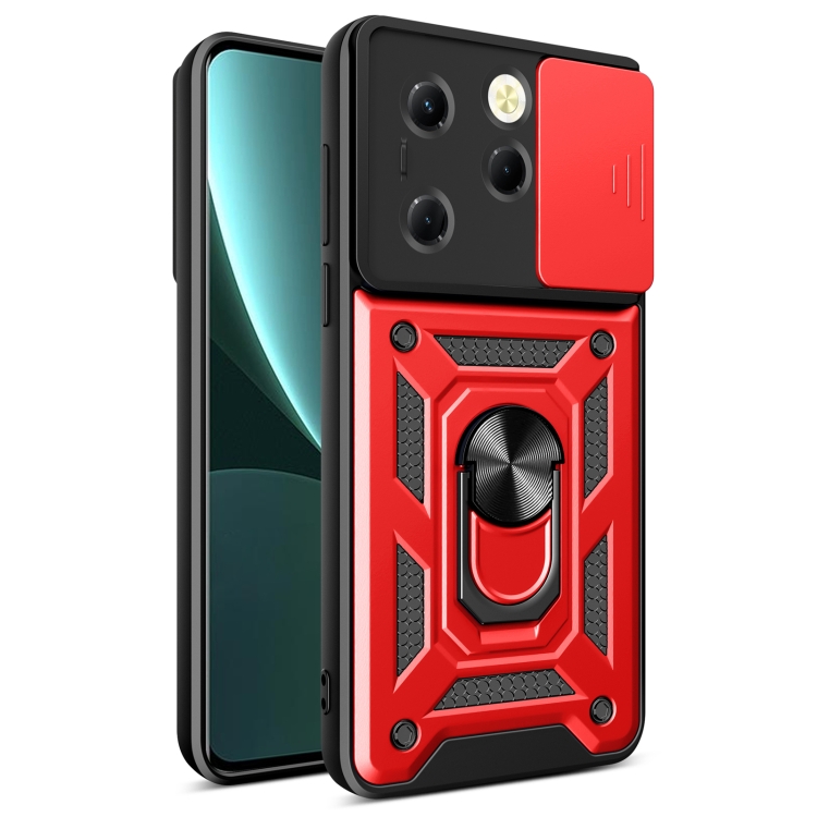 RING KAMERA Fedél tartóval Infinix Hot 40 / Hot 40 Pro piroshoz akciós termékkép 1