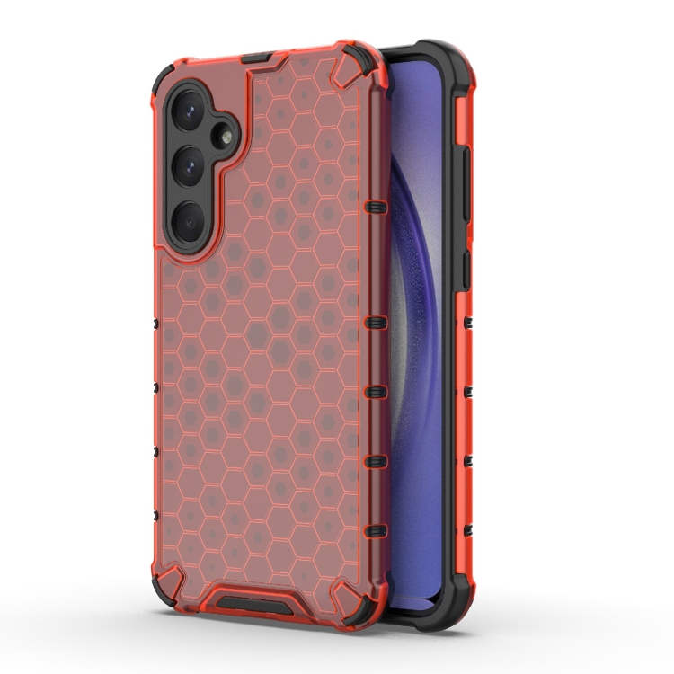 HONEYCOMB Samsung Galaxy A35 5G védőburkolat piros akciós termékkép 1