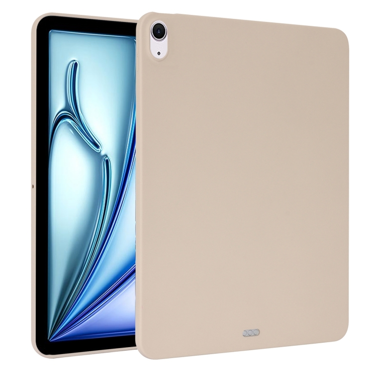 RUBBER Védőburkolat Apple iPad Air 11 2025 / Air 11 2024 bézs színhez akciós termékkép 1