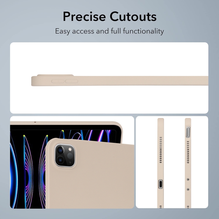 RUBBER Védőburkolat Apple iPad Air 11 2025 / Air 11 2024 bézs színhez termék 2. képe